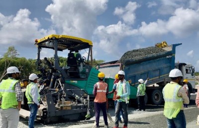 ހަނިމާދޫ އެއާޕޯޓުގެ 50 ޕަސެންޓް ނިމިއްޖެ، އަންނަ މަހު އާ ރަންވޭ ބޭނުން ކުރާނެ