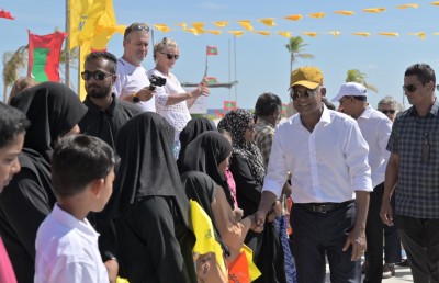 ގޮއިދޫ-ފެހެންދޫ-ފުޅަދޫގެ ފަޅުތެރޭގައި ރިސޯޓެއް ހަދައިދޭނަން: ރައީސް