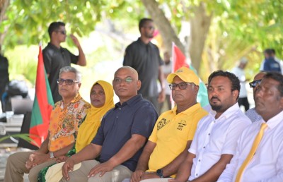 ވެރިއަކަށް ހުންނަ މީހަކު ބޭނުން ނަމަ ހުރިހާ ކޯޓަކުން ޓިނު ނެގިދާނެ، ބާރުގެ ނާޖައިޒު ފައިދާ ނުނަގާނަން: ރައީސް