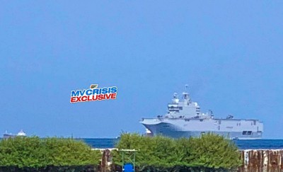 ފްރާންސްގެ މަނަވަރަކާއި ހެލިކޮޕްޓަރުތަކެއް ރާއްޖޭގައި