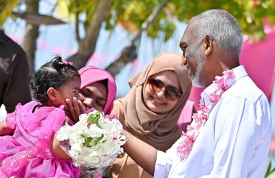 ކެމްޕެއިންގައި ހުރިހާ ރަށަކަށް ނުދެވުނަސް މާޔޫސް ނުވޭ، ބާކީ ނުކުރާނަން: މުއިއްޒު