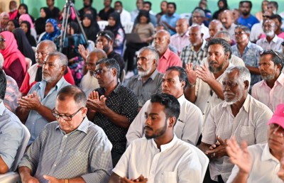 ކެމްޕެއިންގައި ހުރިހާ ރަށަކަށް ނުދެވުނަސް މާޔޫސް ނުވޭ، ބާކީ ނުކުރާނަން: މުއިއްޒު