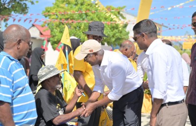 ބޭރުގެ ސިފައިން އަރައި ރަށްތައް ފުރިފައިވާ ކަަމަށް ބުހުތާނު ދޮގު ހަދަން ހެޔޮނުވާނެ: ރައީސް