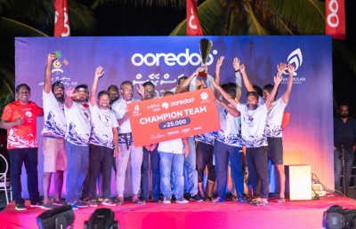 އުރީދޫ މަސްރޭހުގެ ފުވަައްމުލަކުގެ ޗެމްޕިއަންކަން ޓީމް "ރީފް ރައިޑާސް" އަށް