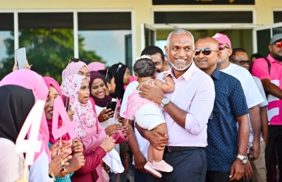 "ފުވައްމުލަކަށް ޔާމީންގެ ތަރައްގީ އިޔާދަކޮށްދޭނީ މުއިއްޒު"