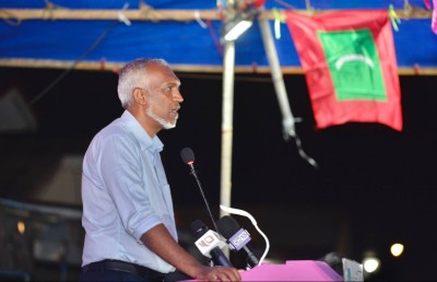 ދަރަނީގެ ދަންތުރައިން ރާއްޖެ ސަލާމަތް ކޮށްދޭނަން: މުއިއްޒު