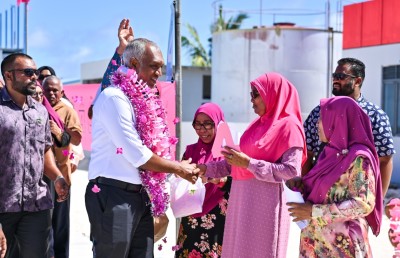 މުއއްިޒަށް ފެނިވަޑައިގަތީ ޕީޕީއެމް/ޕީއެންސީ ނޫން ރަށްރަށުގެ މީހުންގެ ތާއީދު ވެސް ވަރަށް ބޮޑު ތަން!