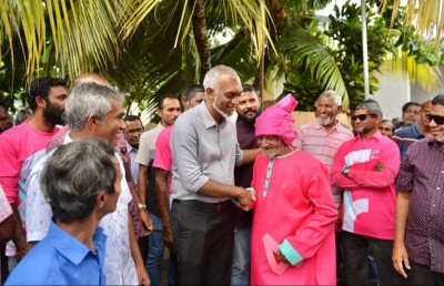 މަޑުއްވަރީ، މީދޫން މުއިއްޒަށް ދިނީ ބޮޑު ތާއީދެއްގެ ޔަގީންކަން