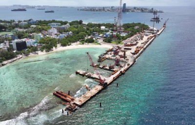 ބާކީ ހަތަރު ތަނބު، ވިލިމާލެއާ ހަމައަށް ބްރިޖު ނިމޭނީ ޑިސެމްބަރަށް