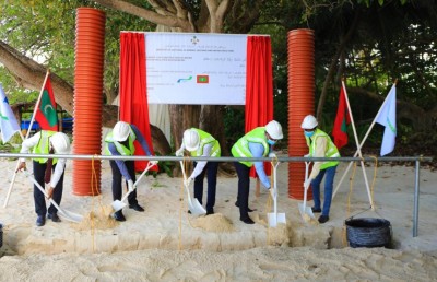 ކުޑަފަރީގެ ފެނާއި ނަރުދަމާ ގާއިމް ކުރުމުގެ އަމަލީ މަސައްކަތް ފަށައިފި