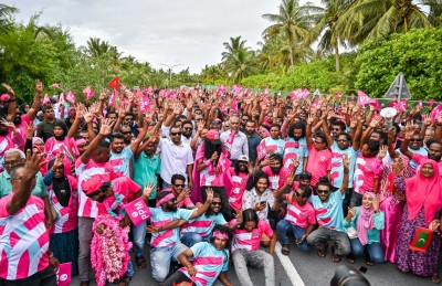 13 ބިލިއަން ރުފިޔާގެ މަޝްރޫއު ހިންގިން، އެންމެ ރުފިޔާއެއްގައި ވެސް ޖެހިފައި ނޯންނާނެ: މުއިއްޒު