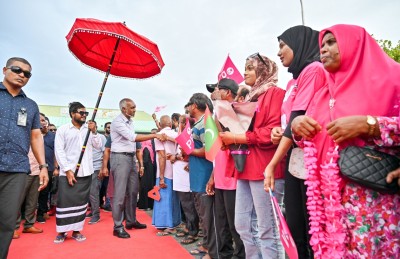 13 ބިލިއަން ރުފިޔާގެ މަޝްރޫއު ހިންގިން، އެންމެ ރުފިޔާއެއްގައި ވެސް ޖެހިފައި ނޯންނާނެ: މުއިއްޒު