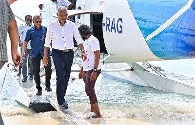 އއ. އަތޮޅުގެ ފުރަތަމަ އެއާޕޯޓް، މަތިވެރި ފަޅު ހިއްކައިގެން ހަދަން މުއިއްޒު ވައުދުވެއްޖެ