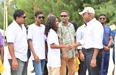 މި އިންތިހާބުގައި އަޅުގަނޑަށް ވޯޓު ދިނުން ނޫން ގޮތެއް ނެތް: ރައީސް