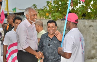 ކެމްޕެއިނަށް މަހެއް ވެސް ނުލިބުނު، އިންތިހާއަށް ތާއީދު ބޮޑު: މުއިއްޒު
