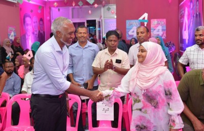 މިނިވަންކަން ހިމާޔަތްކޮށްދިނުމަށް ވުރެ ބޮޑު ވައުދެއް ނެތް: މުއިއްޒު