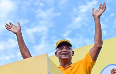 ރައީސްގެ ފަހު މެސެޖް: ހަމަޖެހުމާއި އުފާވެރިކަމުގައި ދެމިތިބެން އަޅުގަނޑަށް ވޯޓުދެއްވާ