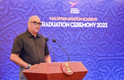 މޯލްޑިވްސް އޭވިއޭޝަން އެކަޑަމީގެ ފުރަތަމަ ގްރެޖުއޭޝަން ބާއްވައިފި