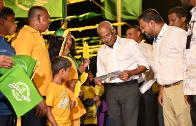 ރައީސްގެ އިންޓަވިއު: އިތުރަށް ބޭނުންވަނީ "ހުއްޓުމެއް" ނެތް ކުރިއެރުން