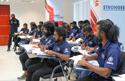 ޔަމަހާ ސައިކަލާއި އައުޓްބޯޑް އިންޖީނާ ގުޅޭ ޓެކްނިކަލް ޓްރެއިނިން ޕްރޮގްރާމެއް ފަށައިފި