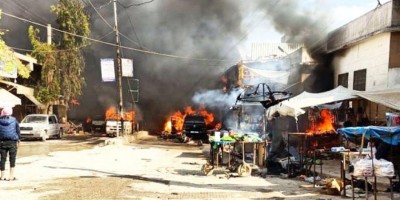 ސޫރިޔާގެ ބާޒާރެއްގައި ބޮމެއް ގޮއްވާލުމުގެ ސަބަބުން 47 މީހުން މަރުވެއްޖެ