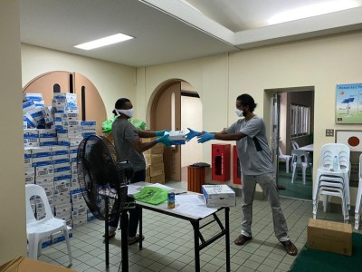 ސައުދީން ހަދިޔާ ކުރި ކަދުރު ޑެލިވަރީ ކުރުމަށް ވޮލަންޓްރީ ޓީމުން ނުކުމެއްޖެ