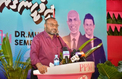 އަނިޔާގެ އިލްޒާމެއް މުއިއްޒުގެ އިސްތަށިފުޅުގައި އަޅުވާނެ ޖާގައެއް ނެތް: ޝަހީމް