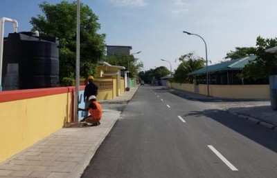 ދުވާފަރު މަގުތަކުގައި ތާރު އަޅައި ނިންމައިފި