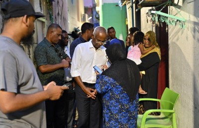 ސާފު ބޯފެނާއި ބަނދަރާއި ނަރުދަމާ ރަށްރަށުން މިހާރު ނޭދޭ، ހުށަހެޅުން ބަދަލުވެއްޖެ: ރައީސް