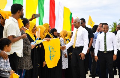 މުހިއްމު ތަސައްވުރެއް އޮތް އައްޑުއަށް ރައީސް ވަޑައިގެންފި