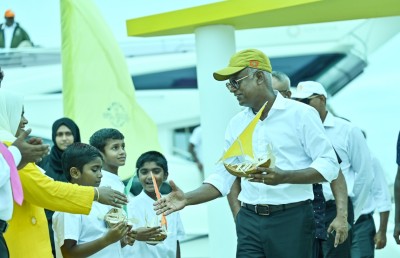 ދަތުރުފަތުރުގެ ފަސޭހަކަން: ރައީސް ވިދާޅުވީ އުފާވެރިކަން ރައްޔިތުންނަށް އިހްސާސްވާކަމަށް