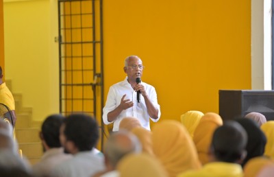 ރަނގަޅު ކަންތައްތަކެއް ކުރެވިއްޖެ, ބަދަލުގައި އިދިކޮޅުން ތަކުރާރުކުރަނީ ދޮގާއި ފިތުނަ: ރައީސް