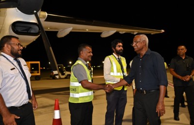 މުހިއްމު ތަސައްވުރެއް އޮތް އައްޑުއަށް ރައީސް ވަޑައިގެންފި