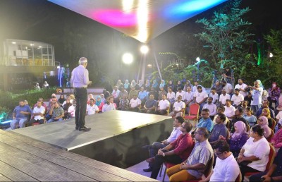 ދައުރުކުރަނީ ފޭކް އޯޑިއޯތައް, އަޅުގަނޑާ ދެކޮޅަށް ދައްކާނެ އެއްޗެއް ނޯންނާނެ: މުއިއްޒު