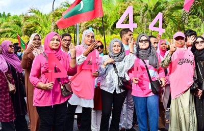 މުއިއްޒުގެ ކެމްޕެއިންގެ ފަހު ބަސް: އަނިޔާވެރިކަން ތާ އަބަދަށް ނިންމާނަން، ބޭރު ސިފައިން ނުތިބޭނެ