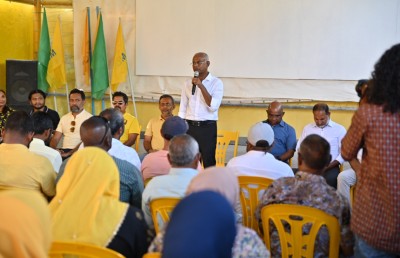 ފުވައްމުލަކު ކެމްޕޭން ޓީމުން ބުނަނީ ނަތީޖާ އެނބުރި ރައީސަށް ބޮޑު ޕަސެންޓެއް ލިބޭނެ ކަމަށް