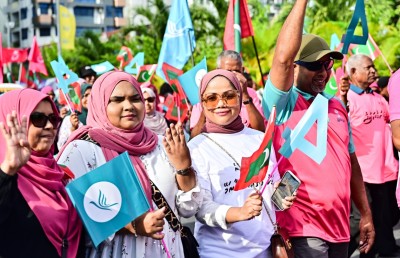 މުއިއްޒުގެ ކެމްޕެއިންގެ ފަހު ބަސް: އަނިޔާވެރިކަން ތާ އަބަދަށް ނިންމާނަން، ބޭރު ސިފައިން ނުތިބޭނެ