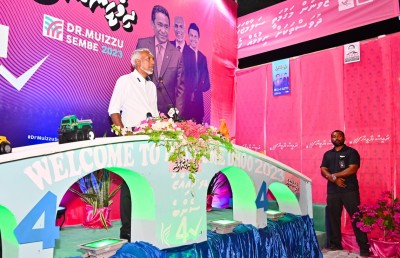މި ދެނީ ކަންކަން ކޮށްދޭނެ ކަމުގެ ޔަގީންކަން، ގޮތް ނިންމާނީ ރައްޔިތުން: މުއިއްޒު