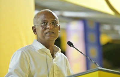 އެމްޑީޕީ އާއި ޑިމޮކްރެޓްސްގެ ވޯޓު އެއްކޮށްލުމުން މެޖޯރިޓީ ނުހޯދޭ ރަށެއް މަދު: ރައީސް