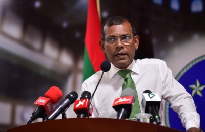 ނަޝީދު ވިދާޅުވަނީ އިންތިހާބު ފަސްކުރަން ހުއްޖަތު ނުހޯދުމަށް