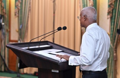 އަޅުގަނޑު ތާއީދުކުރަނީ ރިޔާސީ ނިޒާމަށް: ރައީސް
