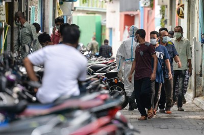 ހުޅުމާލޭގެ ކަރަންޓީން ފެސިލިޓީއެއްގައި ބިދޭސީންތަކެއް ހަމަނުޖެހުން ހިންގައިފި