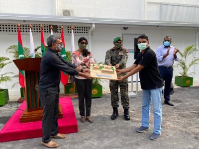 300 އެނދުގެ ކޮވިޑް ވިލެޖްގެ މަސައްކަތް ނިންމާ ހަވާލުކޮށްފި