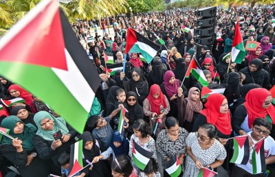 ފަލަސްތީނުގެ ހައްގުގައި ގިނަ ބަޔަކު މަގުތަކަށް