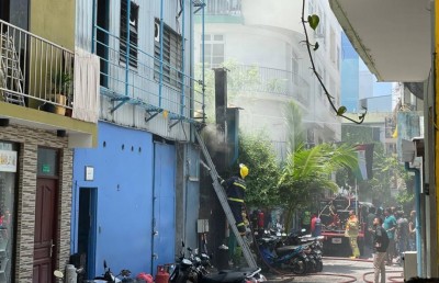މާލޭގެ ގެއެއްގައި ރޯވި އަލިފާން ނިއްވާލައިފި