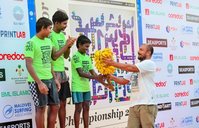 ޖޫނިއާ ޓީމް އިވެންޓުން އެއްވަނަ ހޯދީ ސައްޔިދުގެ ޓީމް