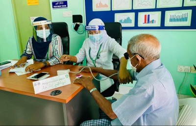 އައްޑޫގައި 1،300 އަށް ވުރެ ގިނަ މީހުން ވެކްސިން ޖަހައިފި