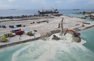 ހުޅުމާލެ ތިނެއްގެ ފުރަތަމަ ބައި ހިއްކާ ނިންމައި، އިތުރު ބިން ހިއްކަން ފަށައިފި