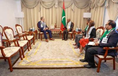 ފަލަސްތީނުން ރާއްޖެ އަށް ކަނޑައެޅި އޮނަރަރީ ކައުންސުލްއާ ޝާހިދު ބައްދަލުކުރައްވައިފި