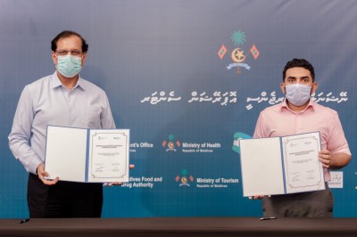 ކޮވިޑް ޓެސްޓް ހަދަން ބޭނުންކުރާ ކާޓްރިޖް ޑަބްލިއުއެޗްއޯއިން ރާއްޖެއަށް ހަދިޔާކޮށްފި